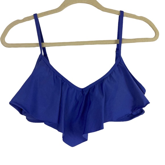 Gianni Bini Other - GIANNI BINI PURPLE RUFFLED SWIM TOP, LARGE